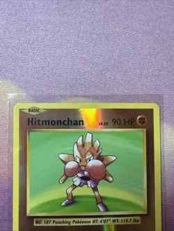Pokemon TCG Hitmonchan XY Evolutions 62/108 Reverse Holo Rare Card - Image 2