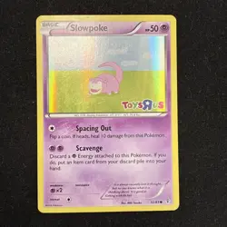 Slowpoke 32/83 Pokemon TCG Generations Toys R Us STAMP - MP - Image 1