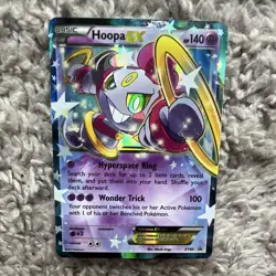 Pokemon Hoopa EX XY85 XY Promo Full Art Holo English 2015 140HP - Image 1