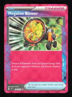 Megaton Blower 182/191 Holo Surging Sparks Pokemon Near Mint - Image 1