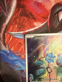 Pokemon TCG Bronzor 170/162 Sv05: Temporal Forces Illustration Rare NM - Image 2