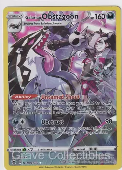 Galarian Obstagoon TG10/TG30 Holo Astral Radiance Trainer Gallery Pokemon NM/M - Image 1