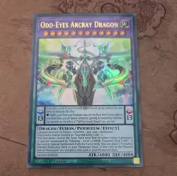 Odd-Eyes Arcray Dragon AGOV-EN030 Ultra Rare 1st Ed Yugioh Card Near Mint - Image 1