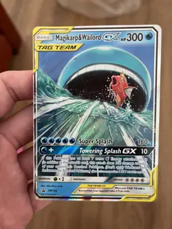 Pokemon Magikarp & Wailord GX SM166 Sm Holo - Image 1