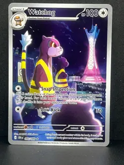 Watchog 097/086 Holo Illustration Rare Chaos Rising Pokemon Near Mint - Image 1