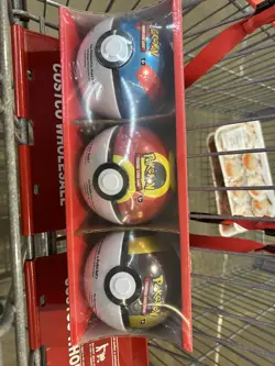 Pokemon Poke Ball TCG Tin 3-Pack 2026 Edition, Sealed - Image 1