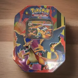 Pokemon TCG Mega Charizard EX Tin - Y EX Promo NEW FACTORY SEALED - Image 1