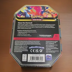 Pokemon TCG Mega Charizard EX Tin - Y EX Promo NEW FACTORY SEALED - Image 3