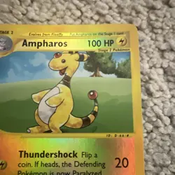 **NEAR MINT** AMPHAROS REVERSE HOLO EXPEDITION 1/147 - Image 3