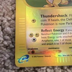 **NEAR MINT** AMPHAROS REVERSE HOLO EXPEDITION 1/147 - Image 5