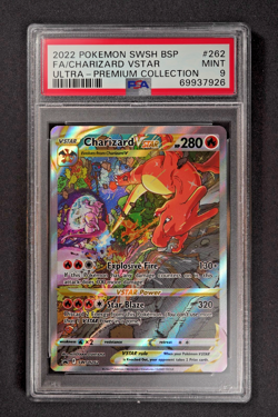 2022 Pokemon Charizard VSTAR SWSH 262 BSP Ultra Premium Collection PSA 9 MINT - Image 1