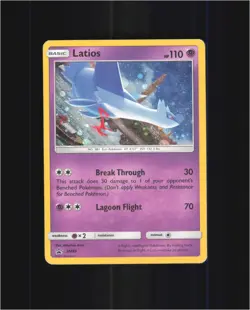 Latios - SM88 Holo Promo Sun & Moon Promo Pokemon Moderately Played - Image 1