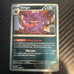 Gengar reverse holo 050/088 Perfect Order Mega Evolutions Pokemon TCG English - Image 1