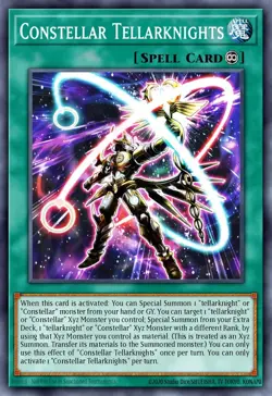 Yugioh! Constellar Tellarknights BLGG-EN122 Battles of Legend: Glorious PREORDER - Image 1