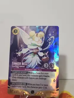 Tinker Bell - Snowflake Collector (Store Championship) 34 Disney Lorcana Foil - Image 1