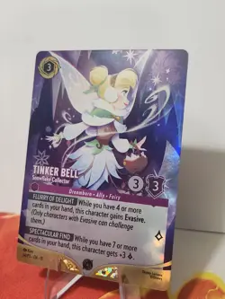 Tinker Bell - Snowflake Collector (Store Championship) 34 Disney Lorcana Foil - Image 2