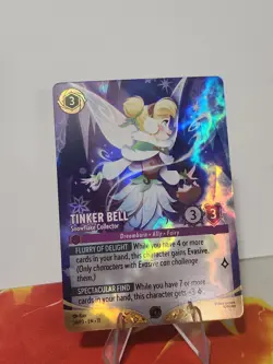 Tinker Bell - Snowflake Collector (Store Championship) 34 Disney Lorcana Foil - Image 3