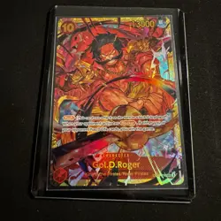Gol.D.Roger OP09-118 SEC Emperors in the New World One Piece TCG Card - Image 1