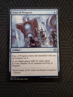 mtg font of progress phyrexia: all will be one - Image 1