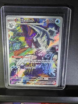 Pokemon TCG Baxcalibur Illustration Rare Card 210/193 Sv02: Paldea Evolved Mint - Image 4