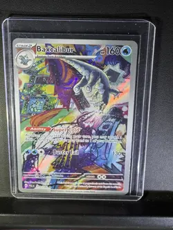 Pokemon TCG Baxcalibur Illustration Rare Card 210/193 Sv02: Paldea Evolved Mint - Image 5