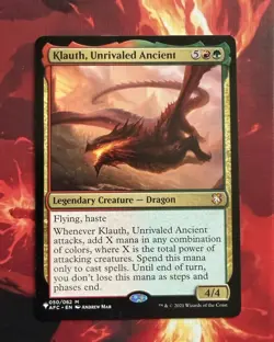 Klauth Unrivaled Ancient - The List Reprints 050/062 Mystery Booster 2 MTG Magic - Image 1