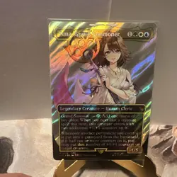 Yuna, Grand Summoner (Borderless) (Surge Foil) EN [FIC - 216] - NM TCG MTG - Image 1