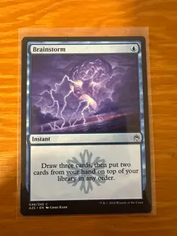 Brainstorm - Masters 25 A25 - MTG - Image 1