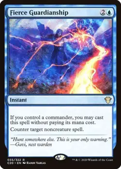 Fierce Guardianship - NM (MTG Commander 2020) - Image 1
