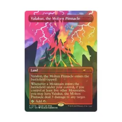 WotC Secret Lair Showdown Valakut Molten Pinnacle (P) (Foil) NM - Image 1
