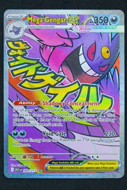 2026 POKEMON ASC EN-ASCENDED HEROES MEGA ATTACK RARE #269 MEGA GENGAR EX 269/217 - Image 1