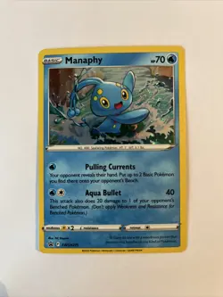 Manaphy SWSH275 Pokemon TCG - Silver Tempest Black Star Promo - Image 1