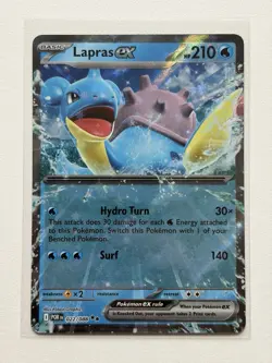 Lapras ex - ME03: Perfect Order - 022/088 Double Rare - Pokemon TCG - NM - Image 1