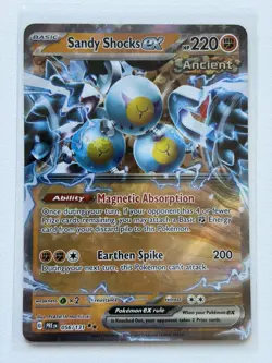 Sandy Shocks ex - 056/131 - SV: Prismatic Evolutions - Double Rare Pokemon - NM - Image 1