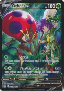 Orbeetle V TG12/TG30 Ultra Rare Lost Origin Pokemon TCG - Image 1