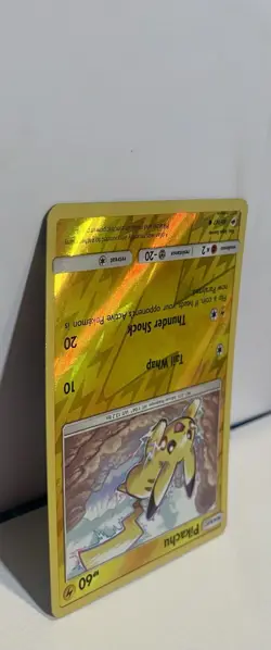 Pikachu 40/147 SM Burning Shadows Reverse Holo 60 HP LP - Image 5
