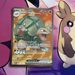 Pokemon Card | Golem Ex 189/165 Full Art Holo Rare Scarlet & Violet 151 English - Image 3