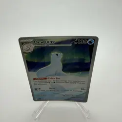 Pokemon Dewgong 097/094 Paldean Fates Rare Holo Stage 1 130 HP EN - Image 2