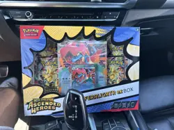 Pokemon Box Mega Evolution Ascended Heroes Feraligatr EX Pokemon TCG English - Image 1