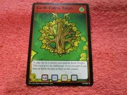 NEOPETS TCG Base Set EARTH FAERIE TOKEN 107/234 Uncommon Trading Card - Image 1