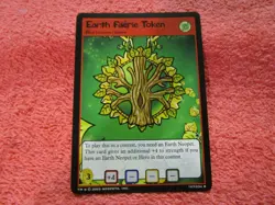 NEOPETS TCG Base Set EARTH FAERIE TOKEN 107/234 Uncommon Trading Card - Image 3