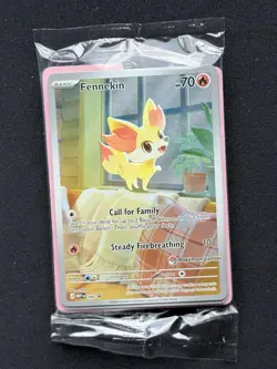 Fennekin 080 Chaos Rising POKEMON CENTER Stamped Black Star Promo Sealed - Image 1