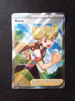 Pokemon - Barry Trainer Supporter 167/172 - Sword & Shield: Brillant Stars - Image 1