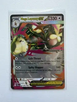 Mega Lopunny ex - 084/094 - ME02: Phantasmal Flames - Double Rare Pokemon - NM - Image 1