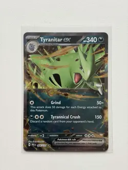 Tyranitar ex - SV: Prismatic Evolutions - 064/131 Double Rare Pokemon TCG - NM - Image 1