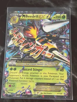 M Beedrill EX XY158 XY Promo Holo Pokemon TCG English - Image 1