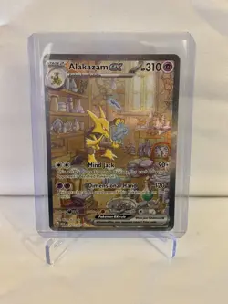 Pokemon Alakazam EX #201/165 Scarlet & Violet 151 Special Illustration Rare - Image 1