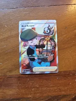 Pokemon Bird Keeper 066/072 Full Art Sword & Shield Shining Fates Trainer - Image 1