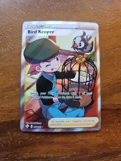 Pokemon Bird Keeper 066/072 Full Art Sword & Shield Shining Fates Trainer - Image 2
