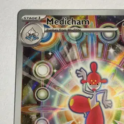Medicham 241/217 IR Illustration Rare Ascended Heroes ME Pokemon TCG English - Image 2